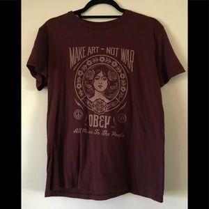 obey tee shirt